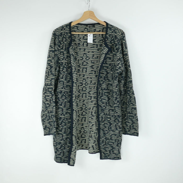 Dunkelblaue Damen Strickjacke, Gr. L, NAVYBOOT