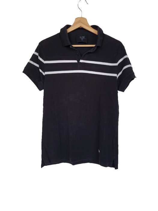 Schwarzes Herren Polo Shirt, Gr. M, Armani Jeans