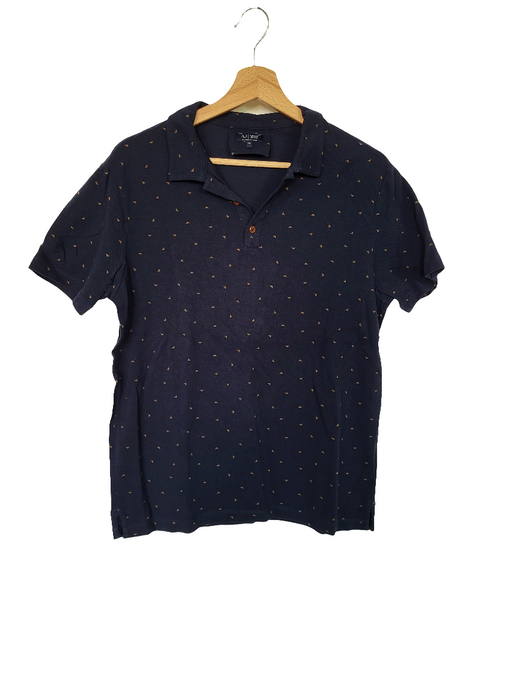 Dunkelblaues Herren Polo Shirt, Gr. M, Armani Jeans