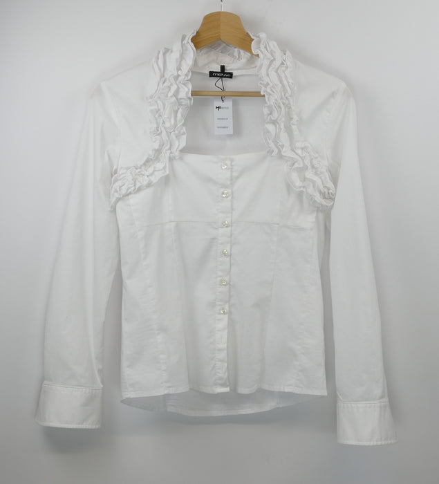 Weisse Damen Bluse, Gr. 36, mötivi