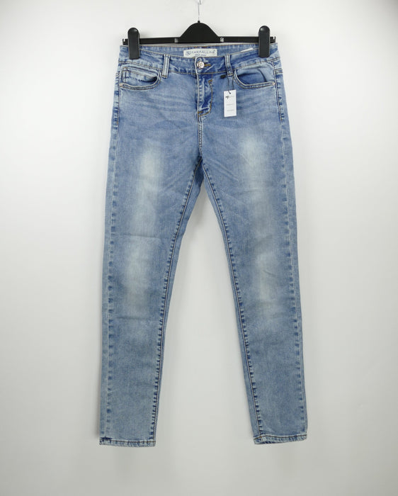 Blaue Damen Jeans, Gr. 38, FARFALLINA