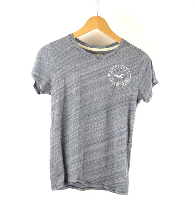 Blaues Damen T-Shirt, Gr. XS, Hollister