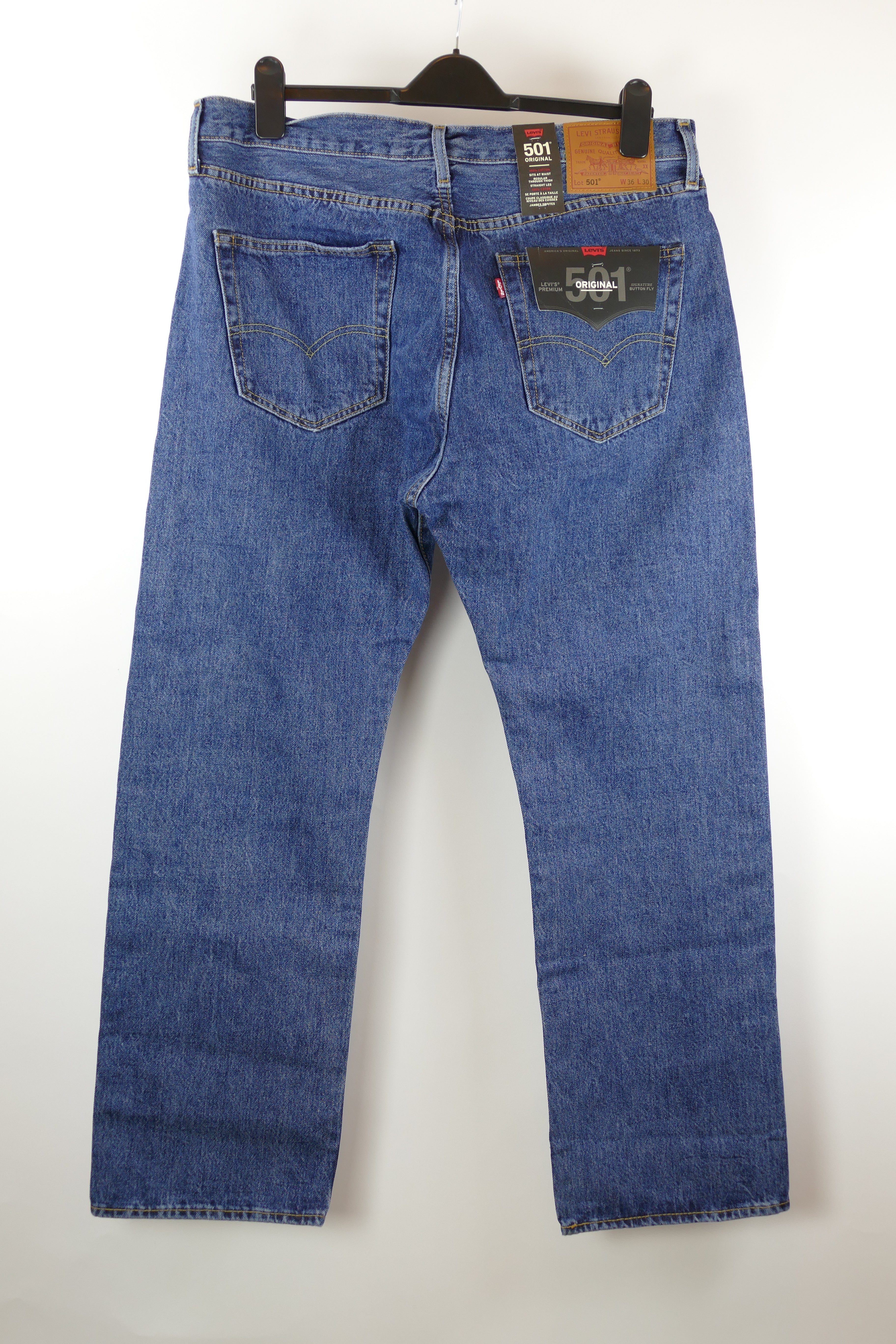 Blaue Herren Jeans, Gr. 52, 501 ORIGINAL LEVI STRAUSS & CO.