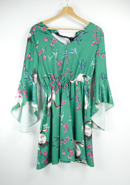 Grünes Damen Sommerkleid, Gr. 40, NEW COLLECTION
