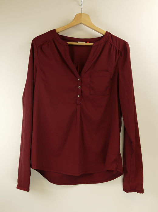Rote Damen Bluse, Gr. 38, ONLY