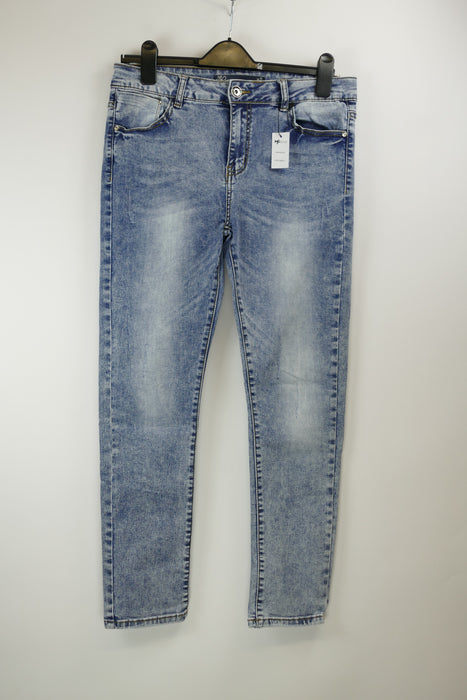 Blaue Damen Jeans, Gr. M, FARFALLINA