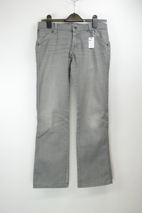 Graue Damen Jeans, Gr. W28/L32, Wrangler