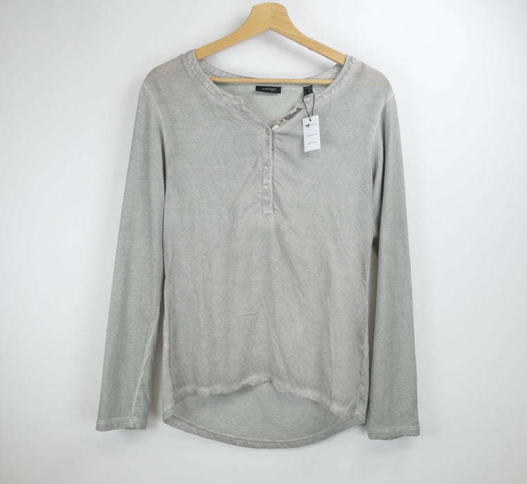 Graues Damen Shirt, Gr. 34, woman by Tchibo