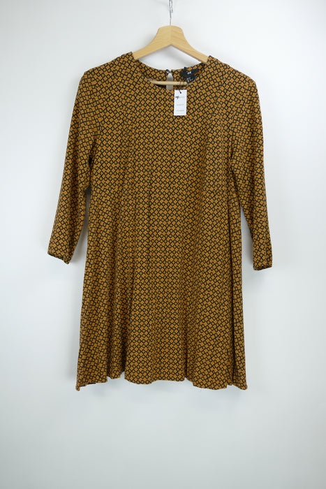 Senfgelbe Damen Bluse, Gr. 38, H&M