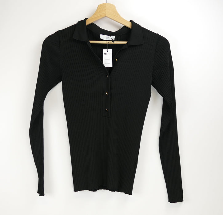 Schwarzer Damen Pullover, Gr. S