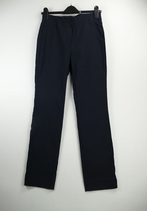 Schwarze Damen Stoffhose, Gr. 38, Stehmann