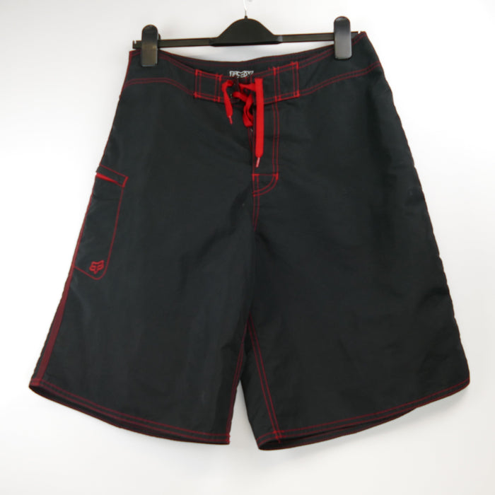 Schwarze Herren Badeshorts, Gr. 32, FOX