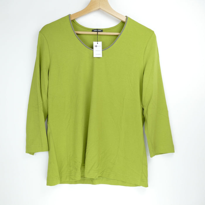 Olive Damen Shirt langarm, Gr. M, GERRY WEBER