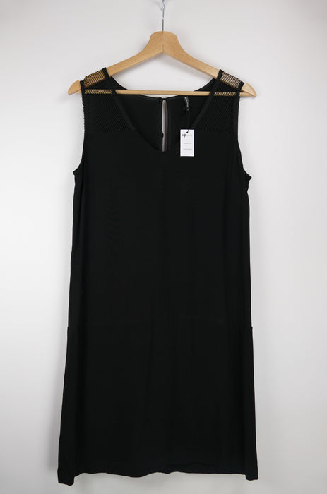 Schwarzes Damen Kleid, Gr. 40, NAF NAF