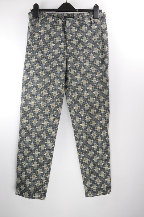 Graue Damen Stoffhose, Gr. 40, ZARA BASIC