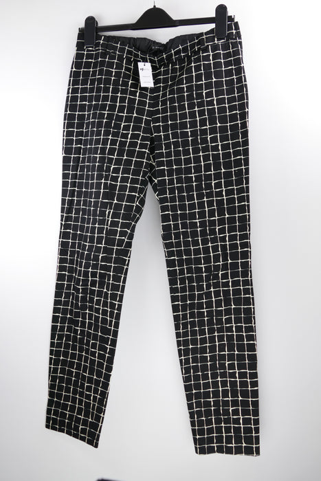 Schwarze Damen Stoffhose, Gr. M, ZARA