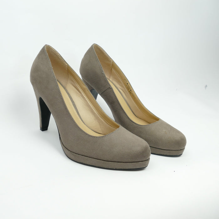 Graubraun Pumps, Gr. 38, Graceland