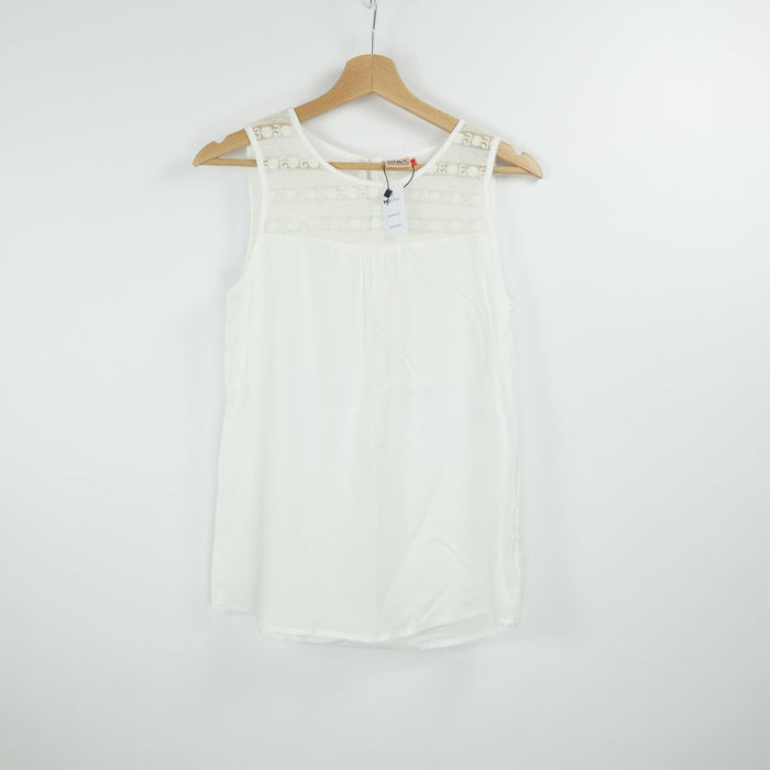 Weisses Damen Oberteil, Gr. 34, ONLY