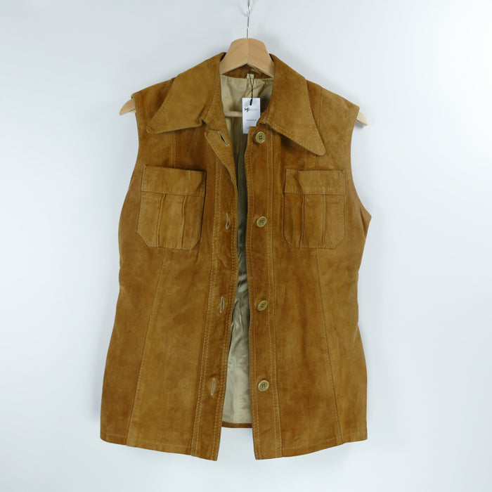 Braune Damen Weste, Gr. 36