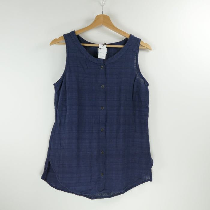 Blaues Damen Oberteil, Gr. S, Columbia