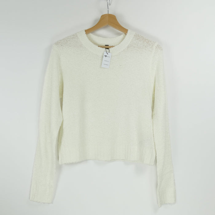 Weisser Damen Pullover, Gr. 36, H&M