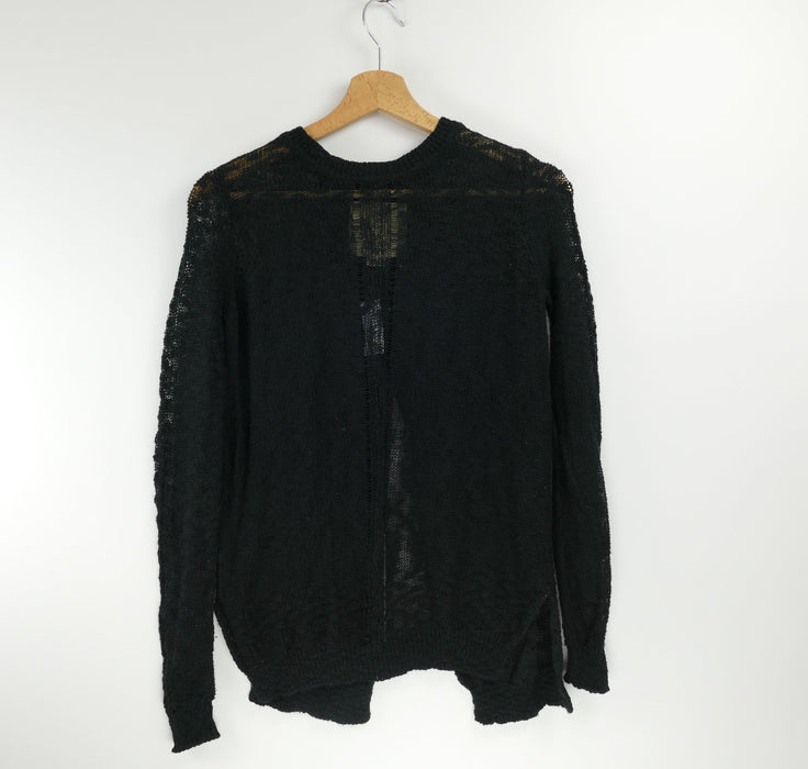 Schwarzer Damen Pullover, Gr. XS, Finely Crafted Knits