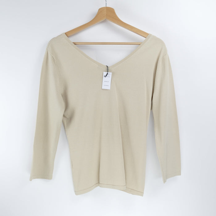 Beiger Damen Pullover, Gr. M, modissa