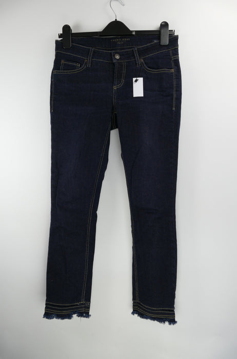 Dunkelblaue Damen Jeans, Gr. 38, CAMBIO JEANS