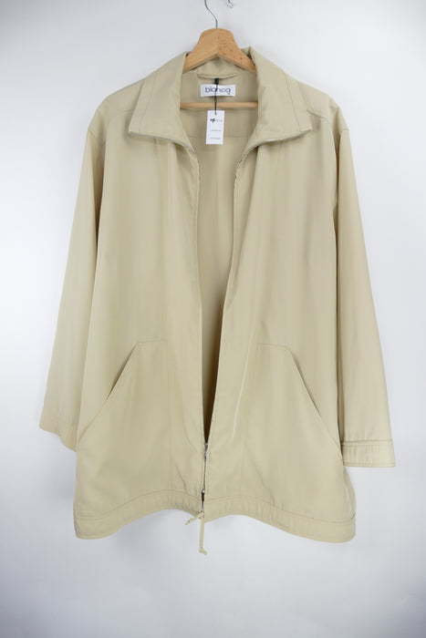 Beige Damen Jacke, Gr. 38, bianca