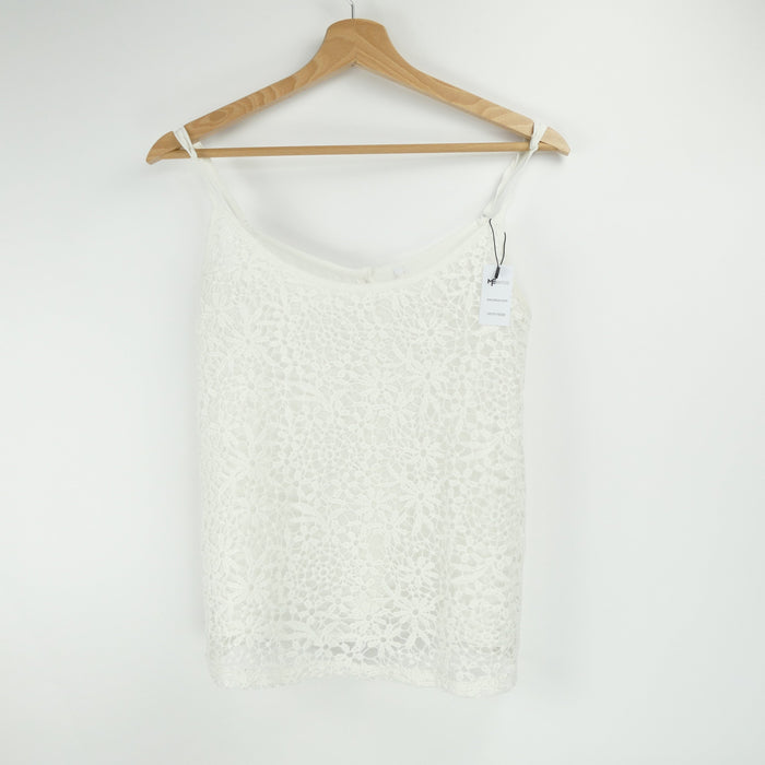 Weisses Damen Top, Gr. S
