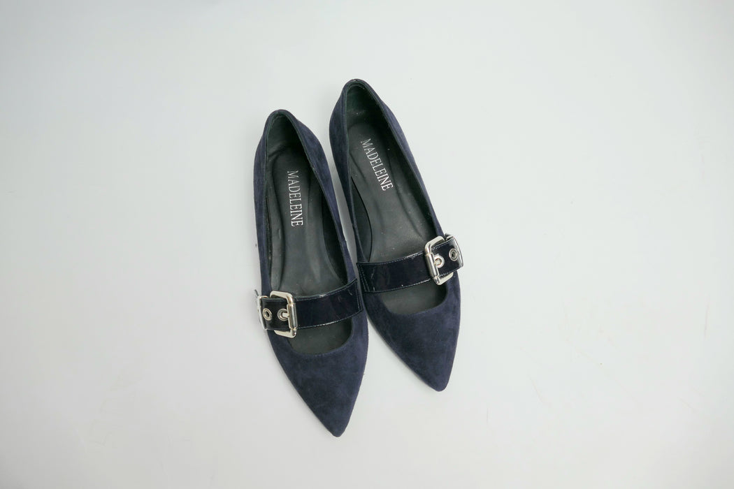 Dunkelblauer Damen Halbschuh, Gr. 37, Madeleine