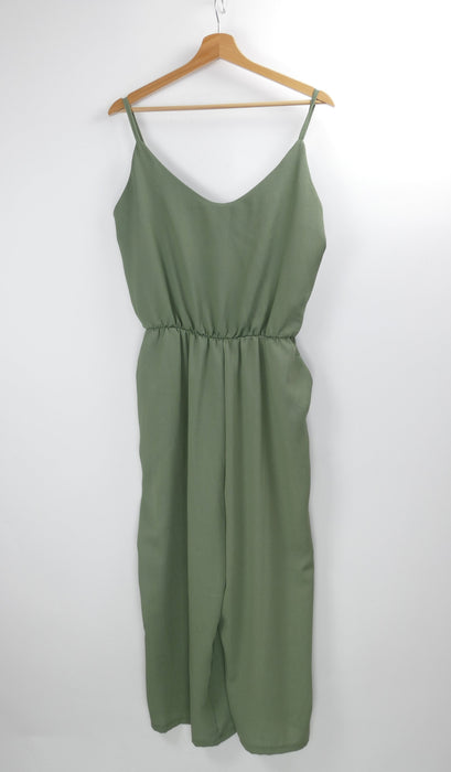Eleganter grüner Damen Overall, Gr. L, miss miss