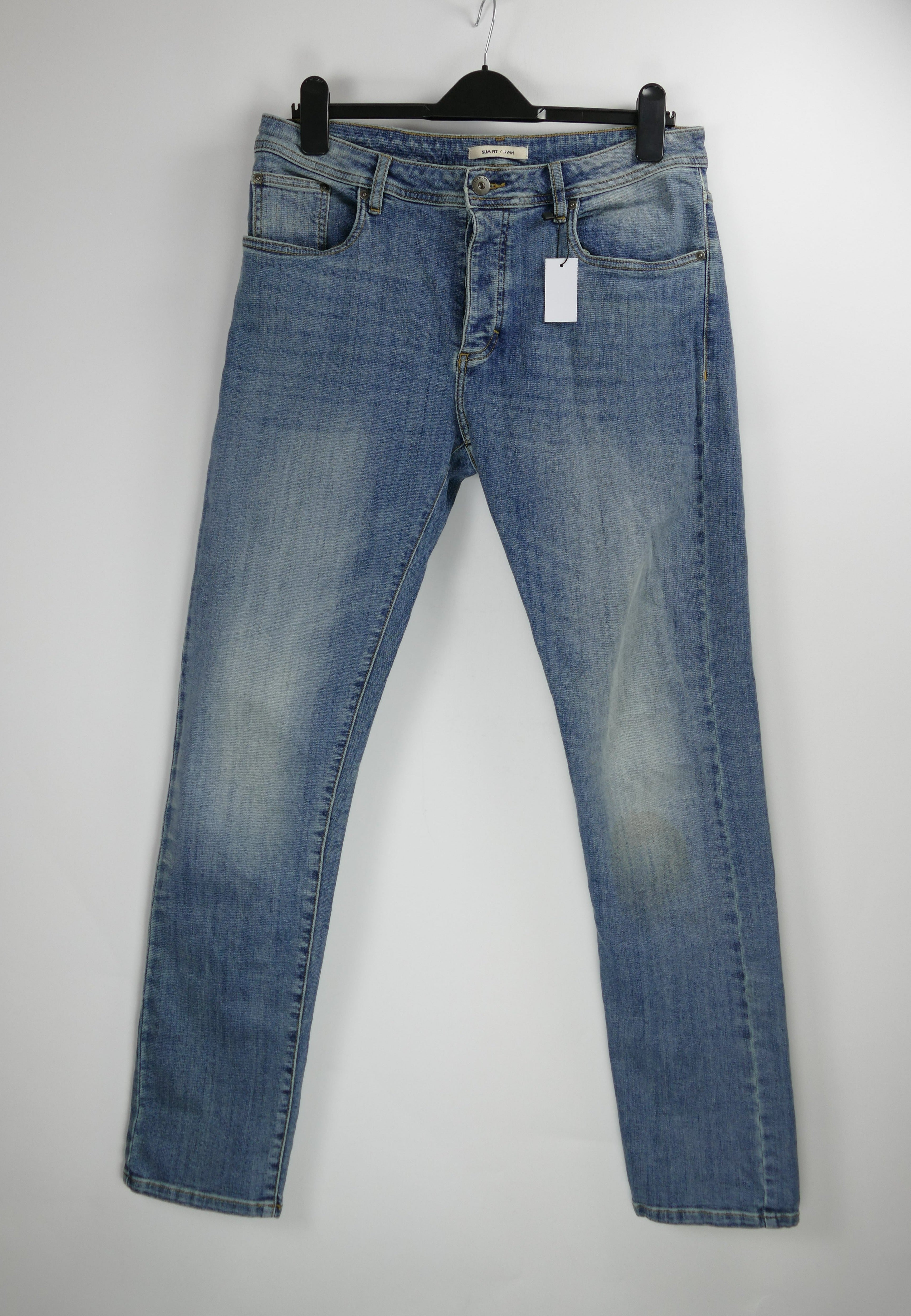 Blaue Herren Jeans, Gr. 33/34, PIER ONE