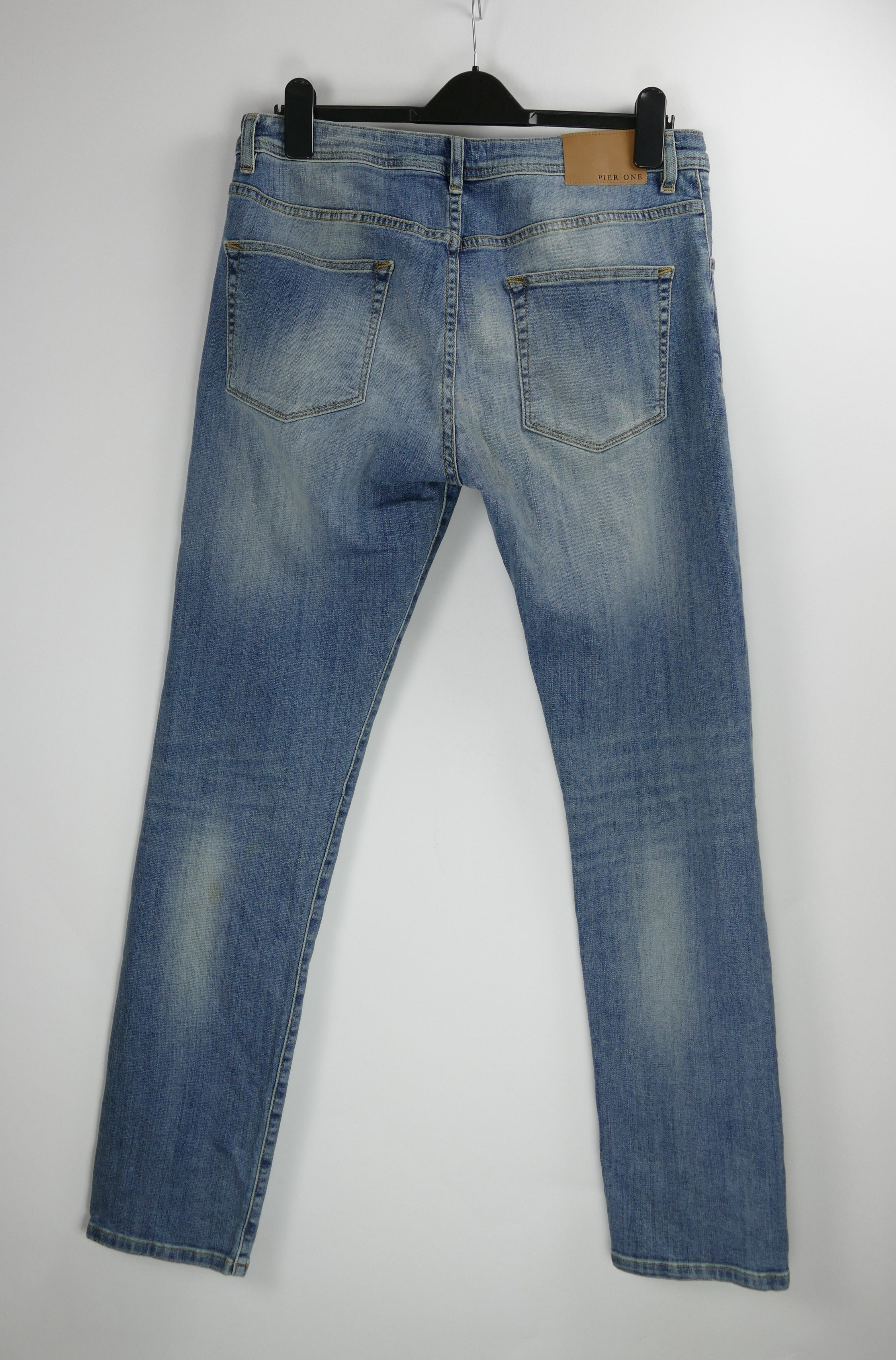 Blaue Herren Jeans, Gr. 33/34, PIER ONE