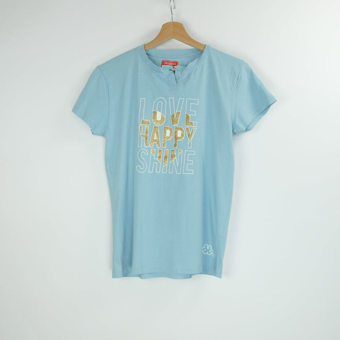 Hellblaues Damen T-Shirt, Gr. M, Kappa