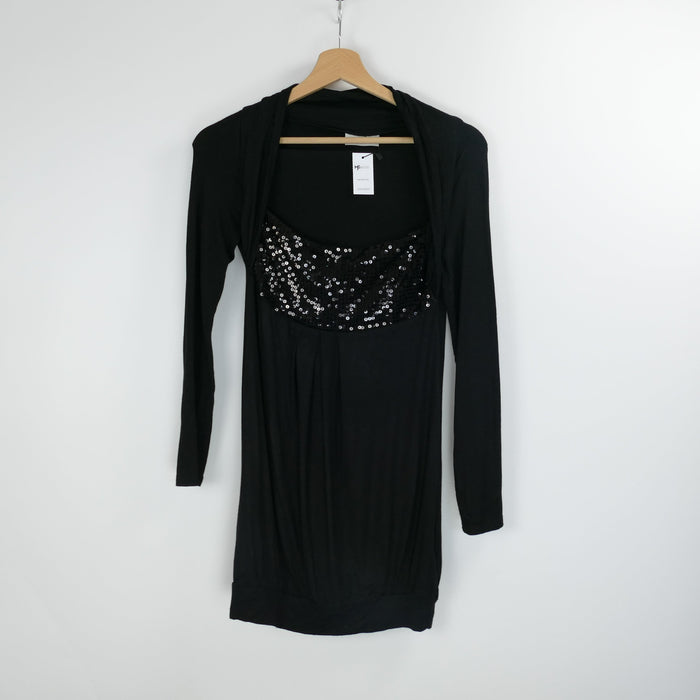 Schwarzer Damen Pullover, Gr. L, CLOCKHOUSE C&A