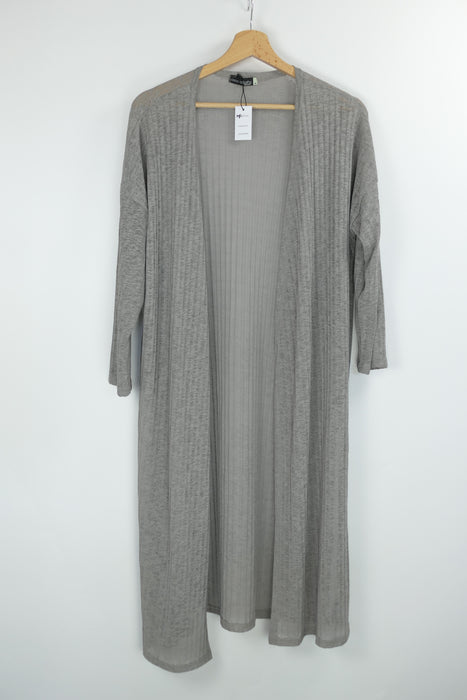 Graue Damen Strickjacke, Gr. M, coco cabana