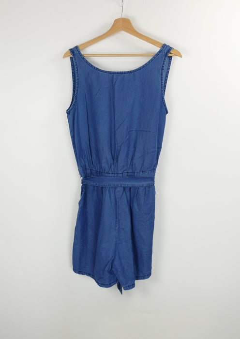 Blauer Damen Jeans Jumpsuit, Gr. S, ZARA TRAFALUC