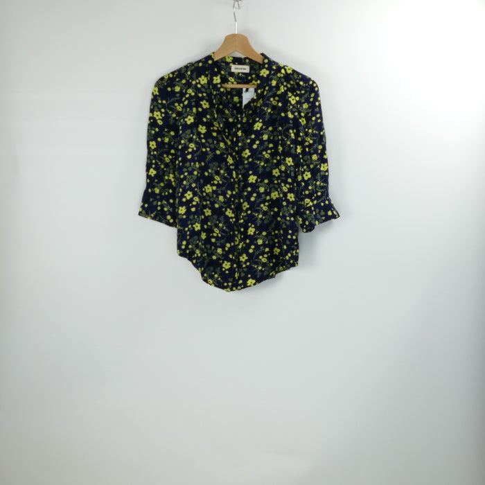 Blaue Damen Bluse, Gr. S, ZADIG & VOLTAIRE