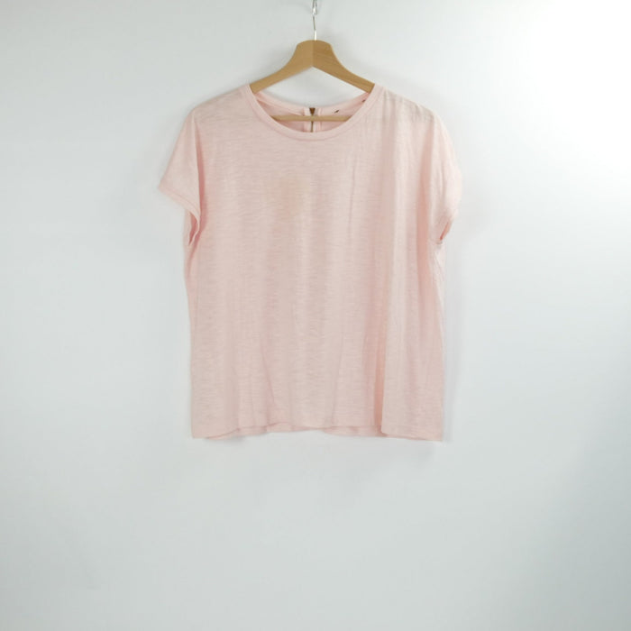 Leichtes rosa Damen T-Shirt, Gr. S, MANGO