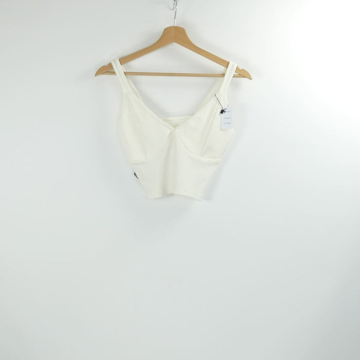 Weisses Damen Top, Gr. M, ZAFUL