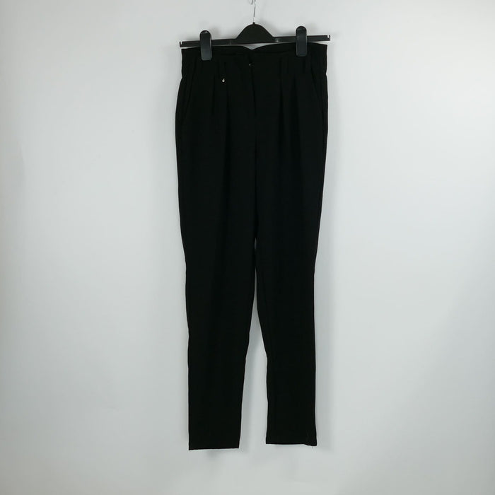 Schwarze Stoffhose, Gr. 34, AMISU