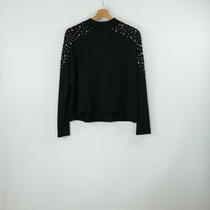 Schwarzer Damen Pullover, Gr. M, H&M
