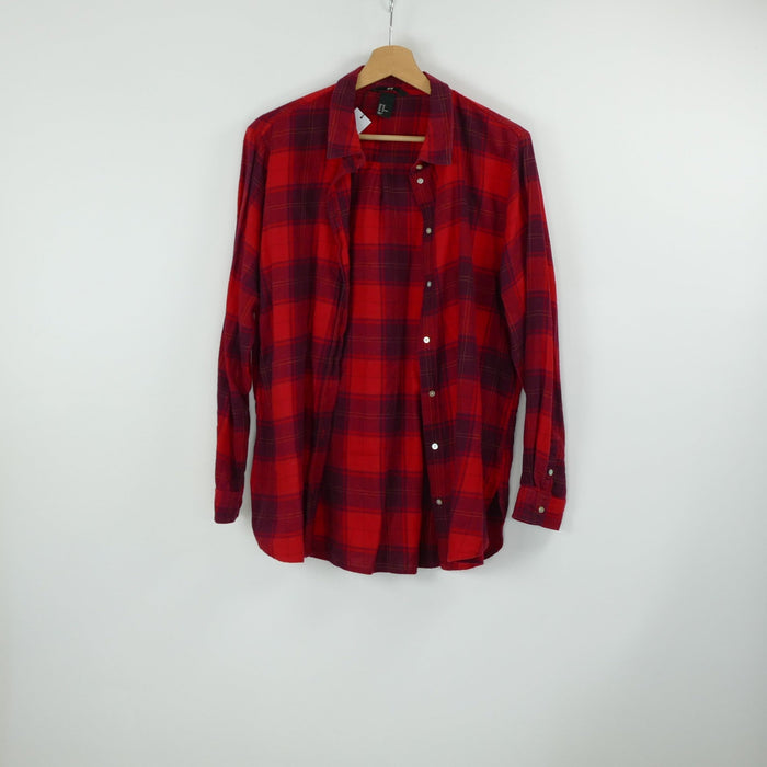 Rote Bluse, Gr. 40, H&M