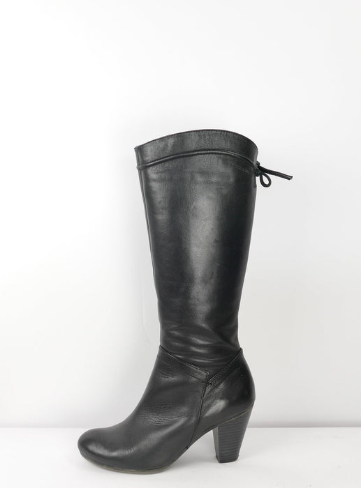 Schwarzer Damen Stiefel, Gr. 36, ROBERTO SANTI