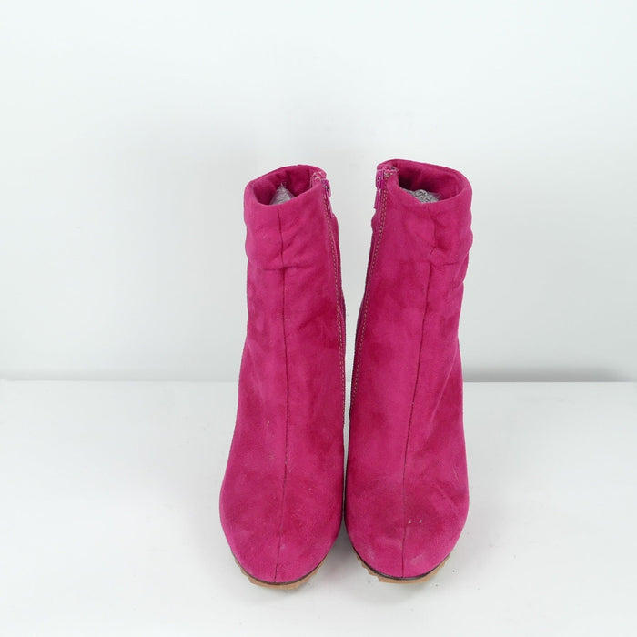 Pinke Damen Stiefeletten, Gr. 38, CATWALK