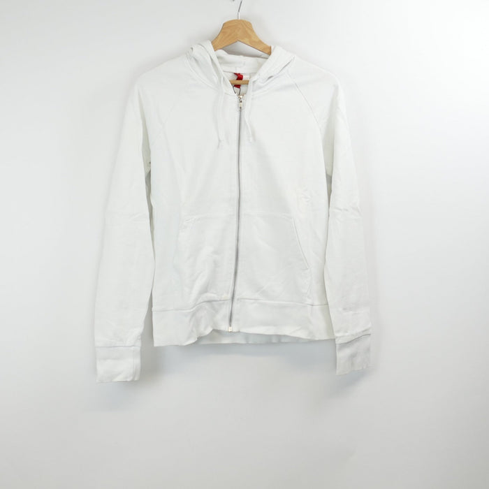 Weisser Damenpullover, Gr. 42, H&M
