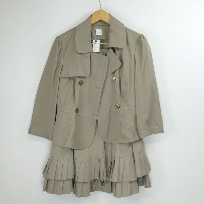 2-teiliges braunes Damen Kleid, Gr. 38, Camaieu