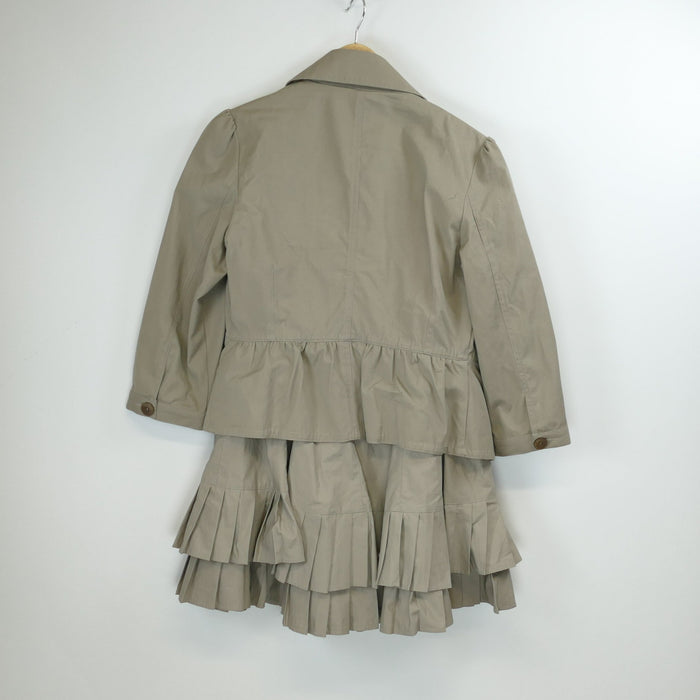 2-teiliges braunes Damen Kleid, Gr. 38, Camaieu