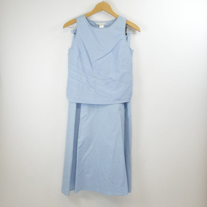 2-teiliges blaues Damen Kleid, Gr. 36, LA BOUTIQUE